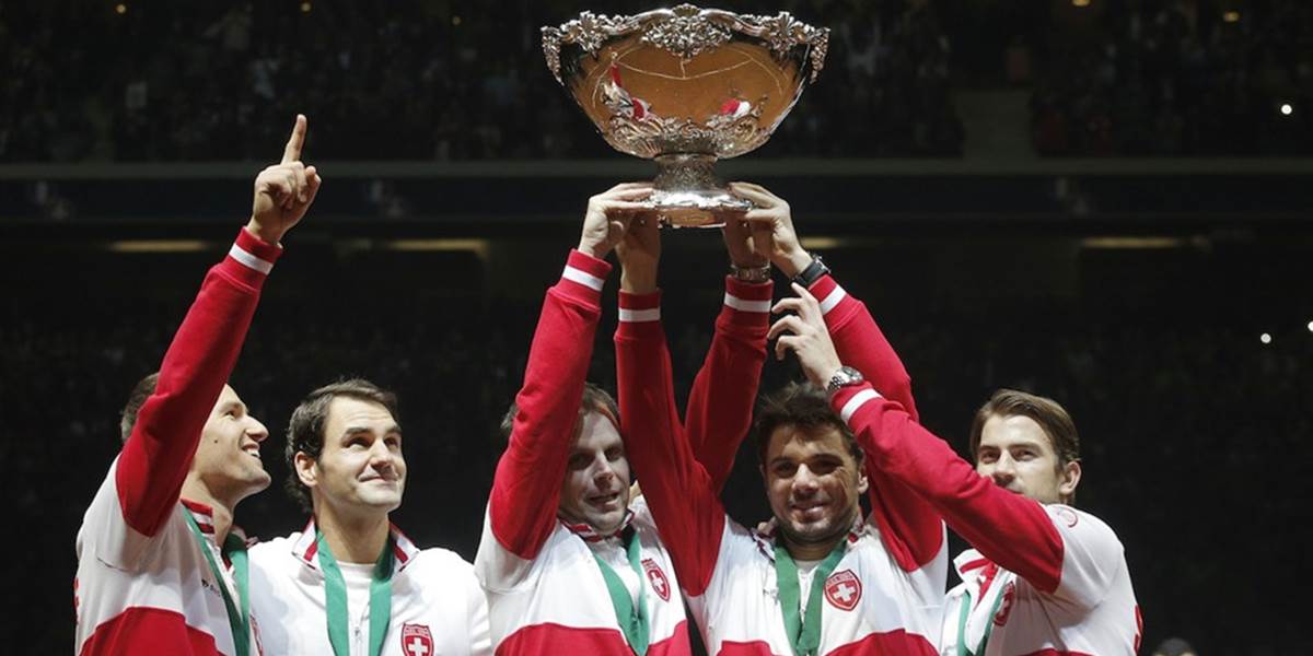 Davis Cup: Švajčiari prvý raz s trofejou, rozhodol Federer