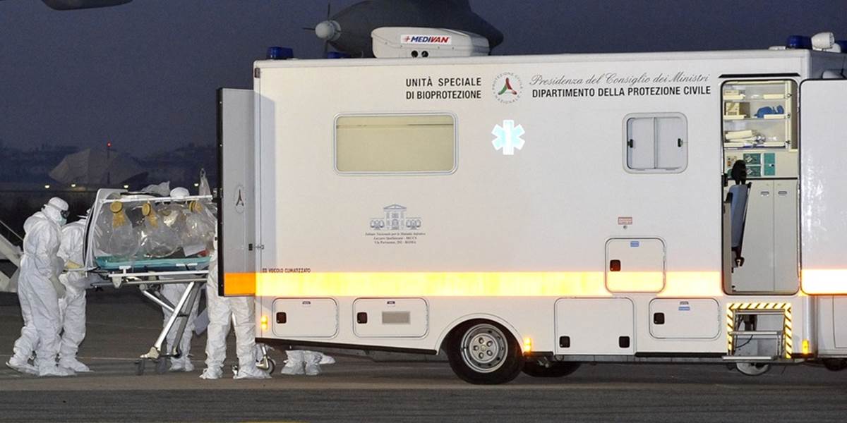 Prvý prípad eboly v Taliansku: V Ríme hospitalizovali lekára