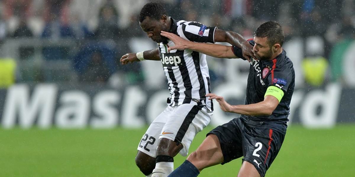 Stredopoliar Juventusu Asamoah podstúpi artroskopiu kolena
