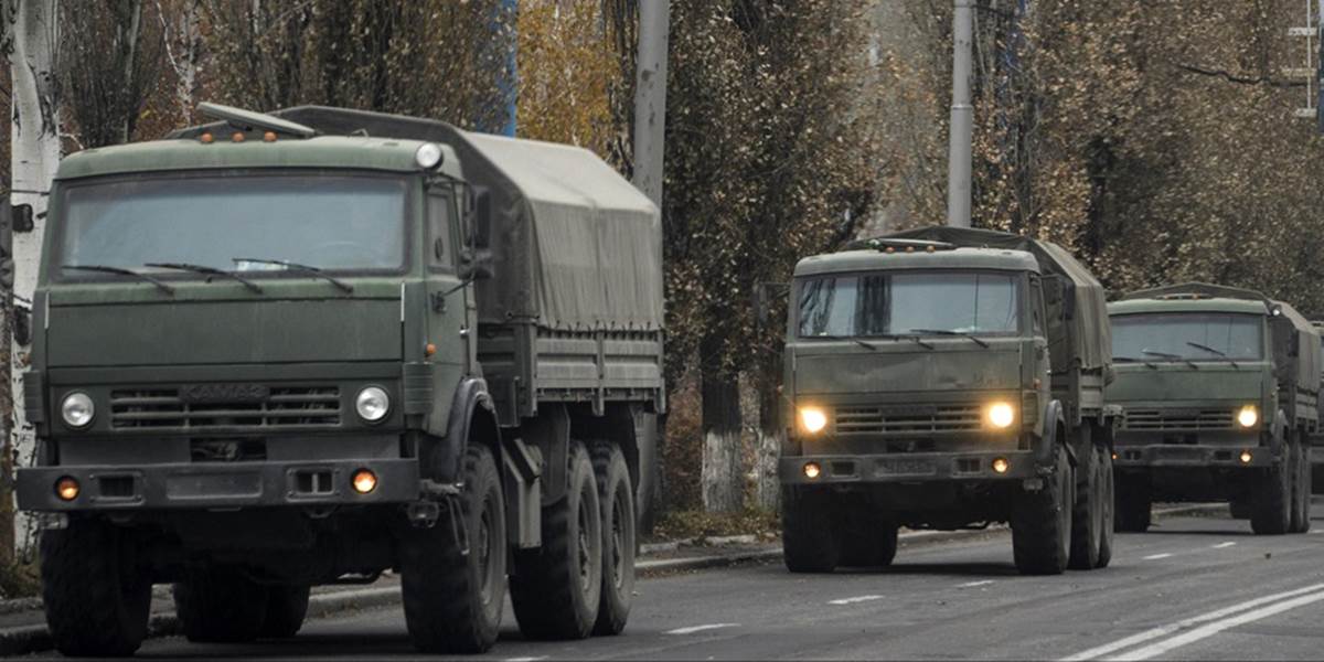 Rusko vyslalo na východ Ukrajiny ôsmy humanitárny konvoj