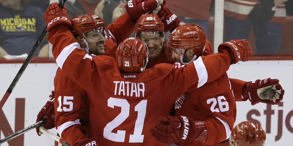 NHL: Tatar s Jurčom asistovali pri výhre Detroitu