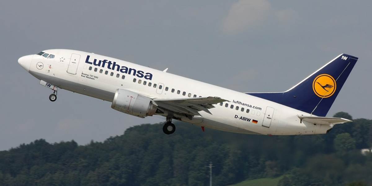Lufthansa pre štrajk ruší 1 350 letov