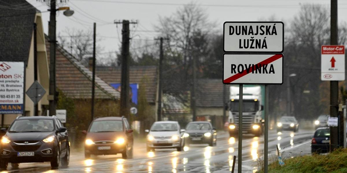 Cez Dunajskú Lužnú denne prejde až 27-tisíc vozidiel