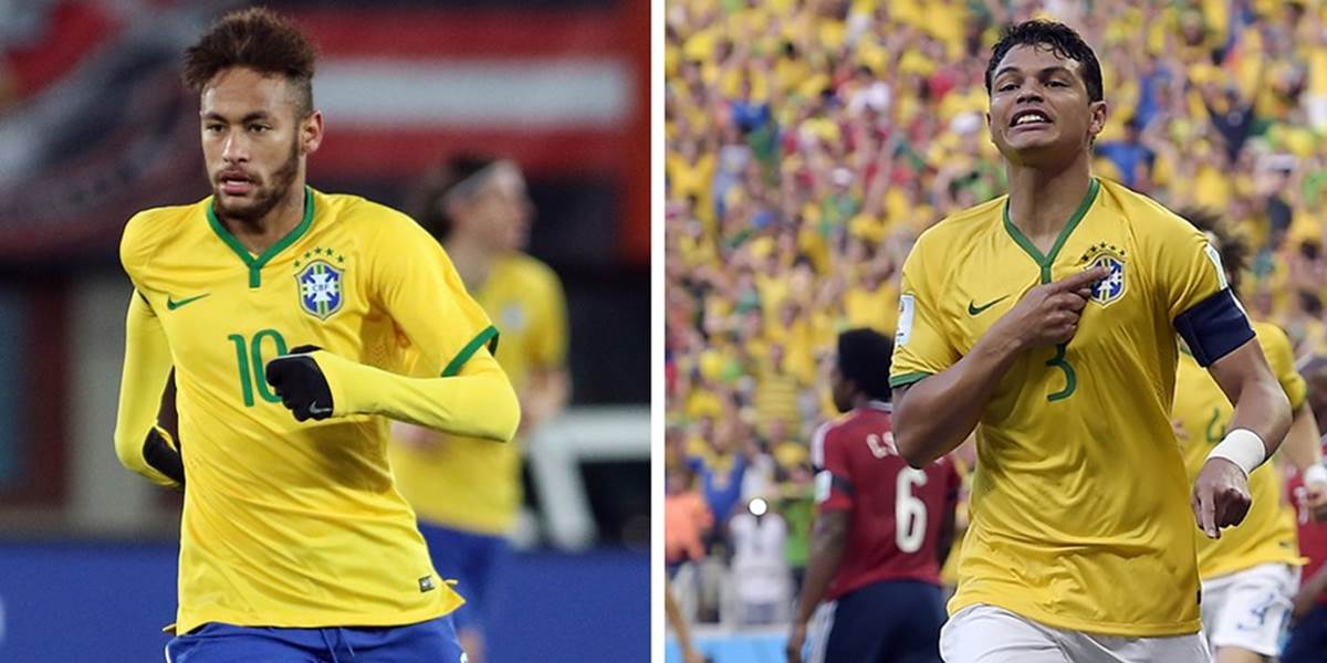 Neymar môže na brazílskom tróne vymeniť Thiaga Silvu