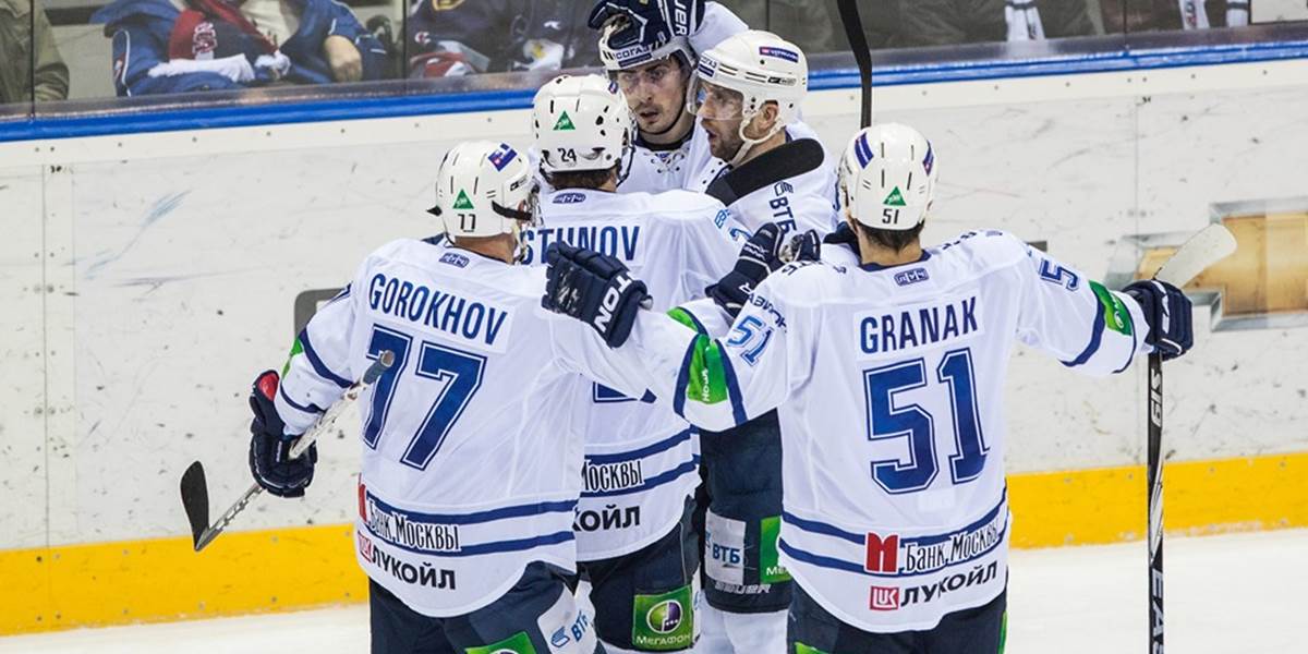 KHL: Dinamo Moskva pred duelom so Slovanom s prehrou proti Medveščaku