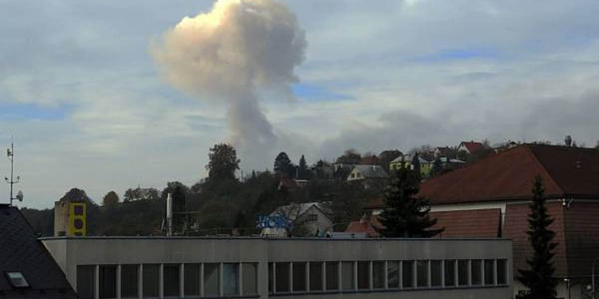 Česká polícia vyšetruje výbuchy vo Vrběticiach ako úmyselný trestný čin