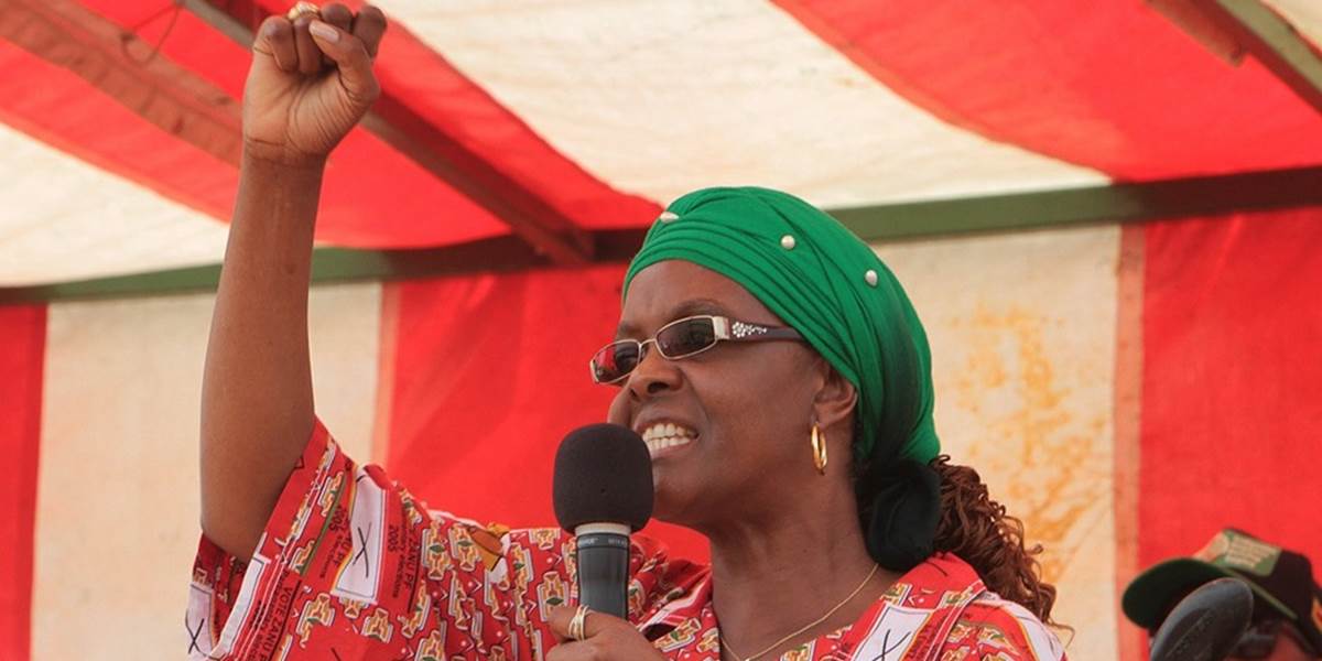 Mugabeho manželka dostala vplyvnú funkciu vo vládnej strane