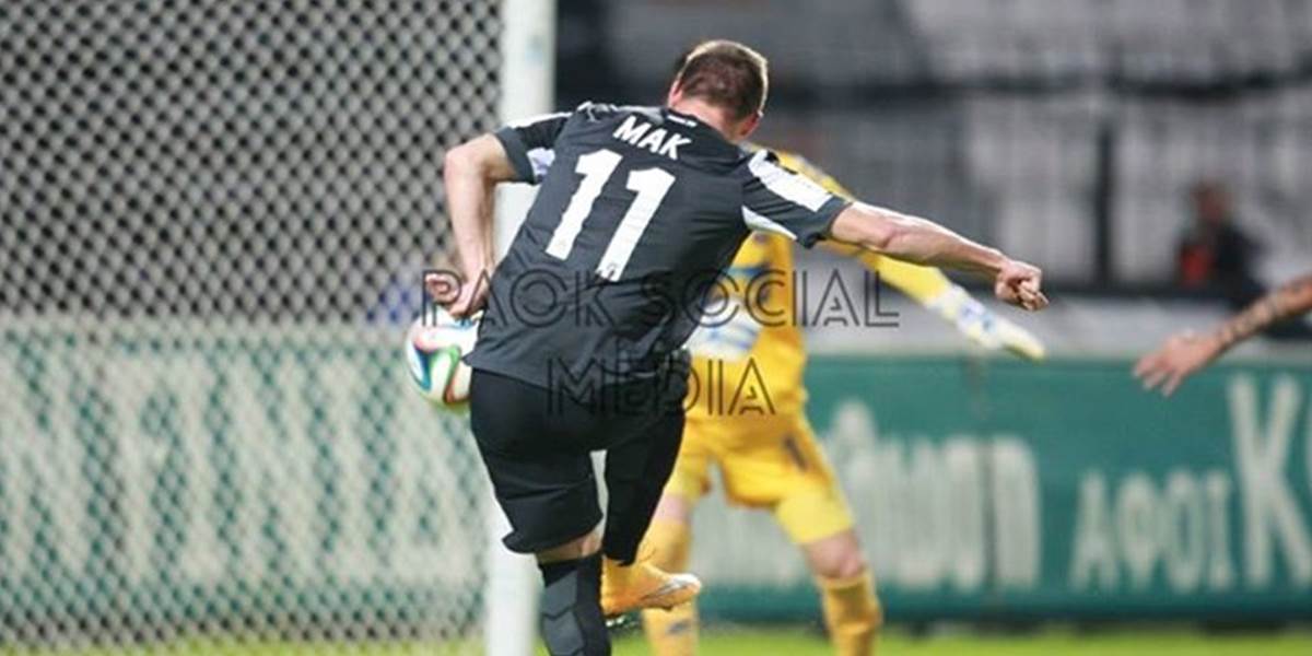Mak skóroval pri návrate, PAOK prehral v Xanthi: Nehrali sme dobre