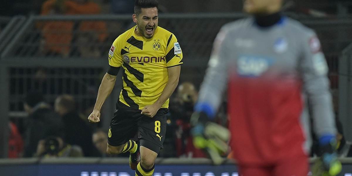 Borussia Dortmund sa odlepila z bundesligového dna, hrdinom Gündogan