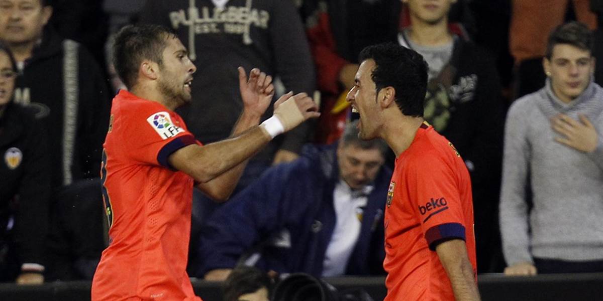 Odchovanec Busquets odohral trojstý duel za FC Barcelona