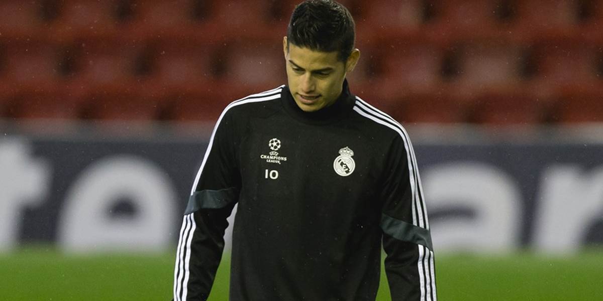 Zranený Rodriguez bude chýbať Realu do konca roka