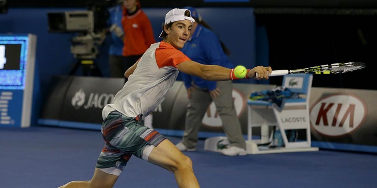 Kokkinakis pristal na prípravu s Federerom