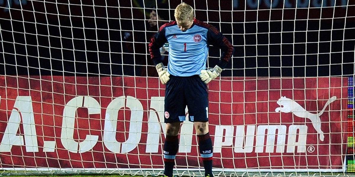 Zranený Kasper Schmeichel bude Leicesteru chýbať šesť týždňov