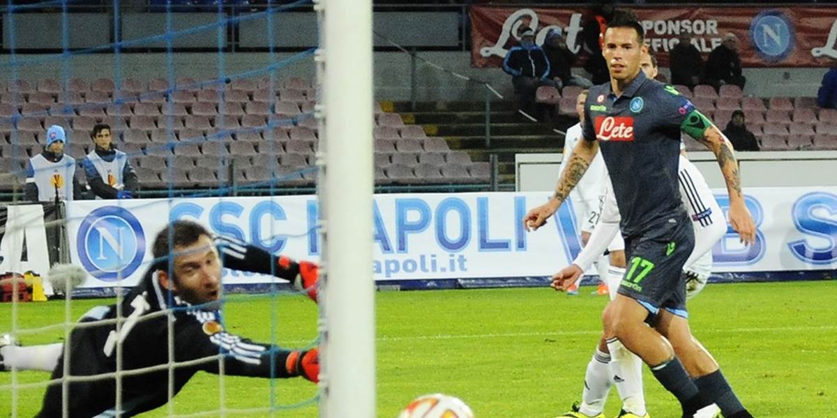 Hamšík venuje gól proti Slovanu starej mame