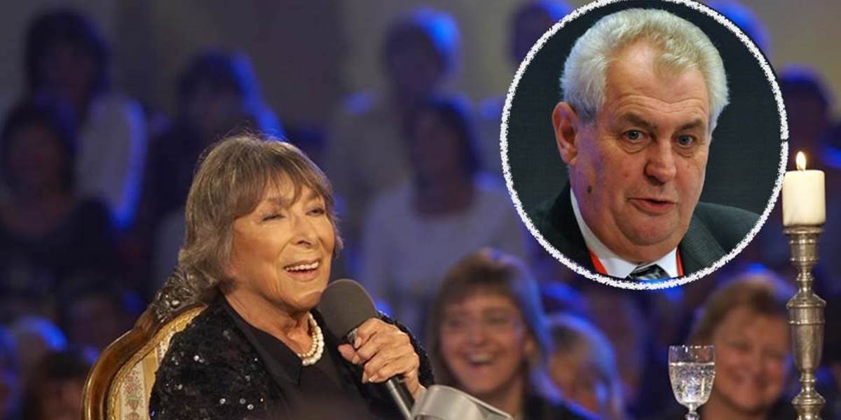 Hana Hegerová je opäť v umelom spánku: Zemana nepustili v nemocnici za ňou!