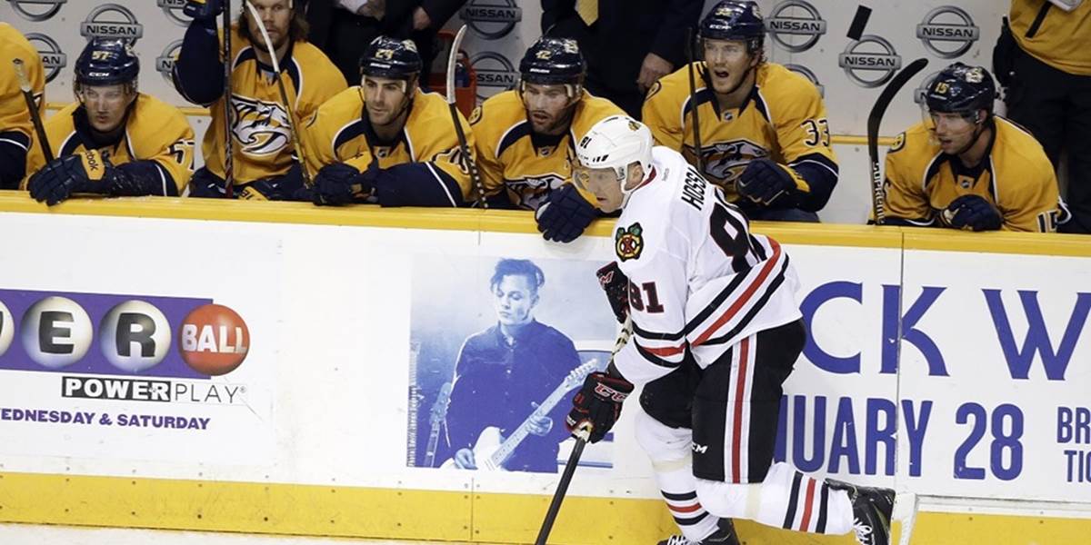 KHL: Hossa prispel asistenciou k triumfu Rigy nad Jekaterinburgom 3:0