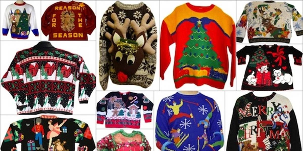 Najhoršie vianočné svetre