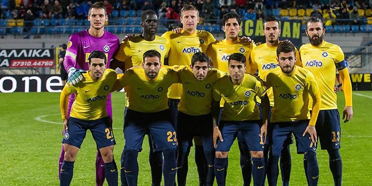 Košický vychytal nulu, Asteras zdolal Veriu 2:0