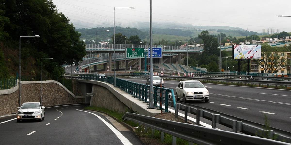 Motoristi môžu jazdiť po novom obchvate Žiaru nad Hronom