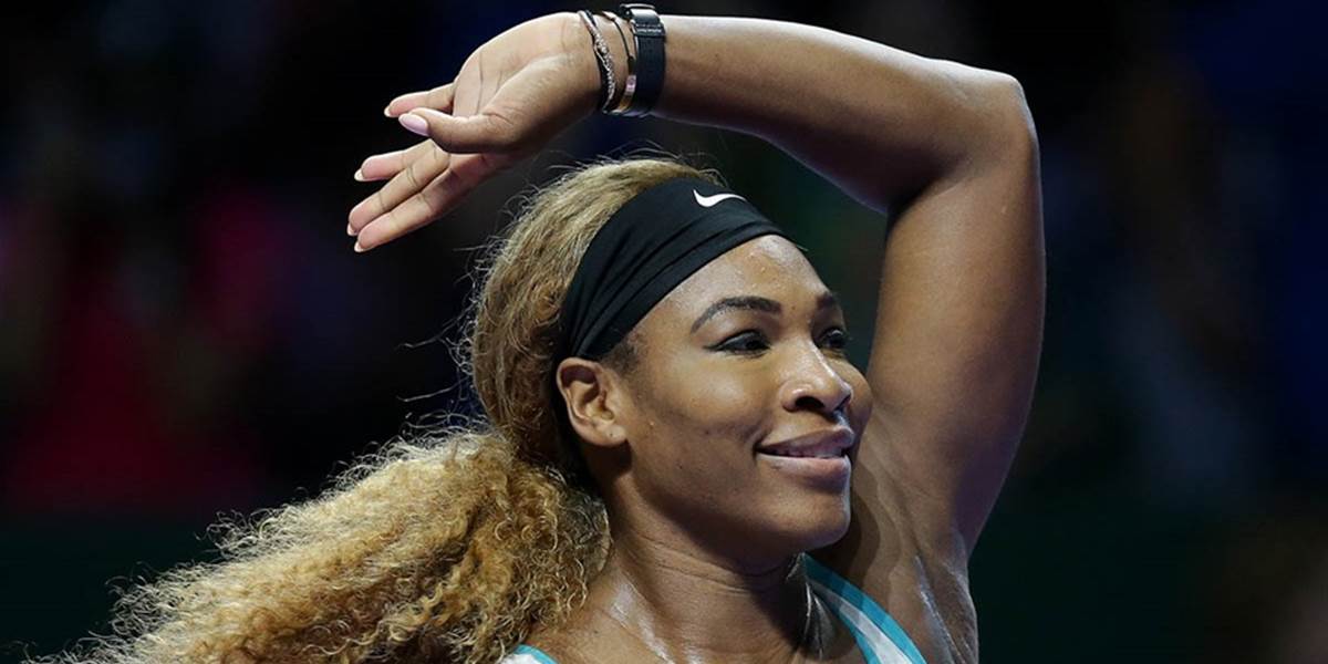 Serena na dobročinnosť štvrtinová oproti Wozniackej