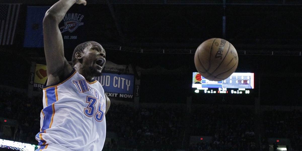 NBA: Durant dal ako druhý najmladší hráč 15-tisíc bodov