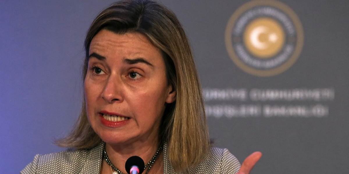 Mogheriniová: Rusko možno prejavuje viac ochoty riešiť krízu na Ukrajine