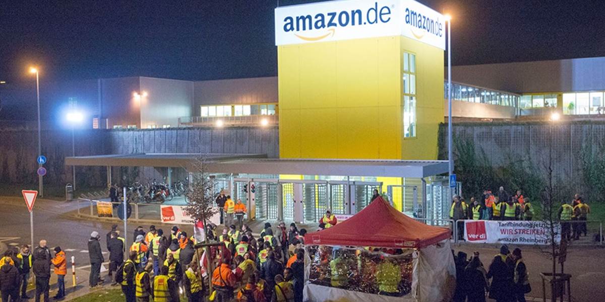 Nemeckí zamestnanci Amazonu rozhodli o predĺžení štrajku