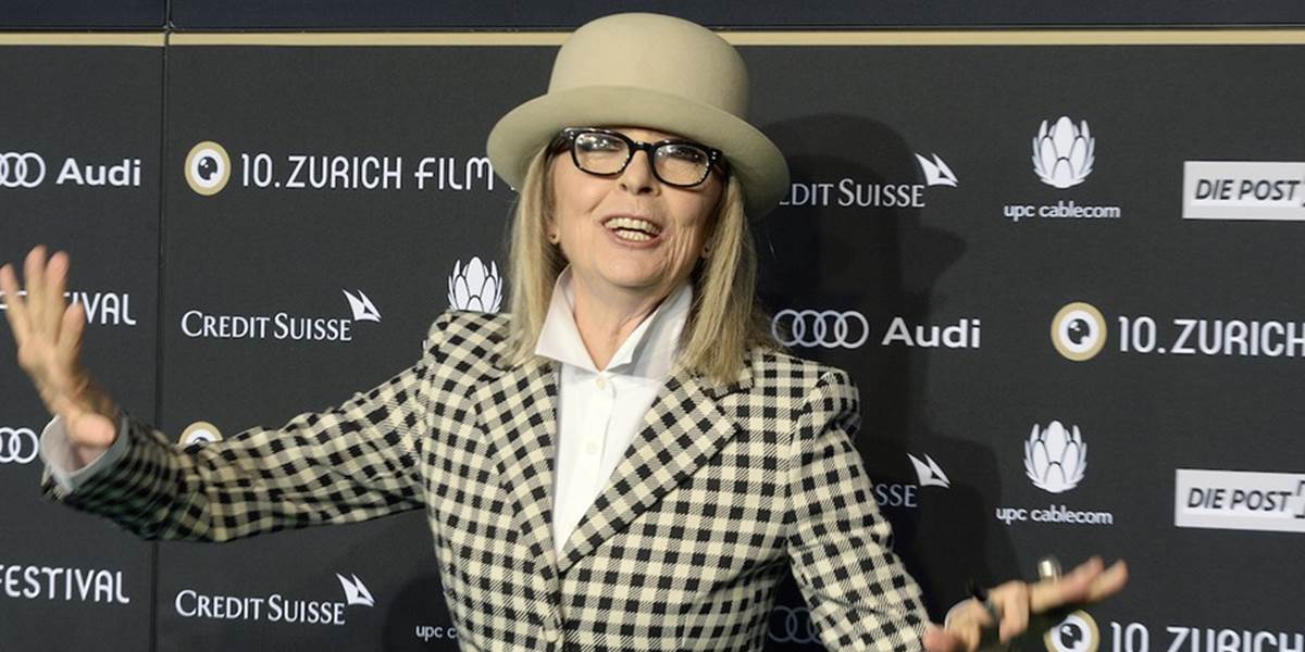 Diane Keaton má rada pop, počúva však aj iné žánre