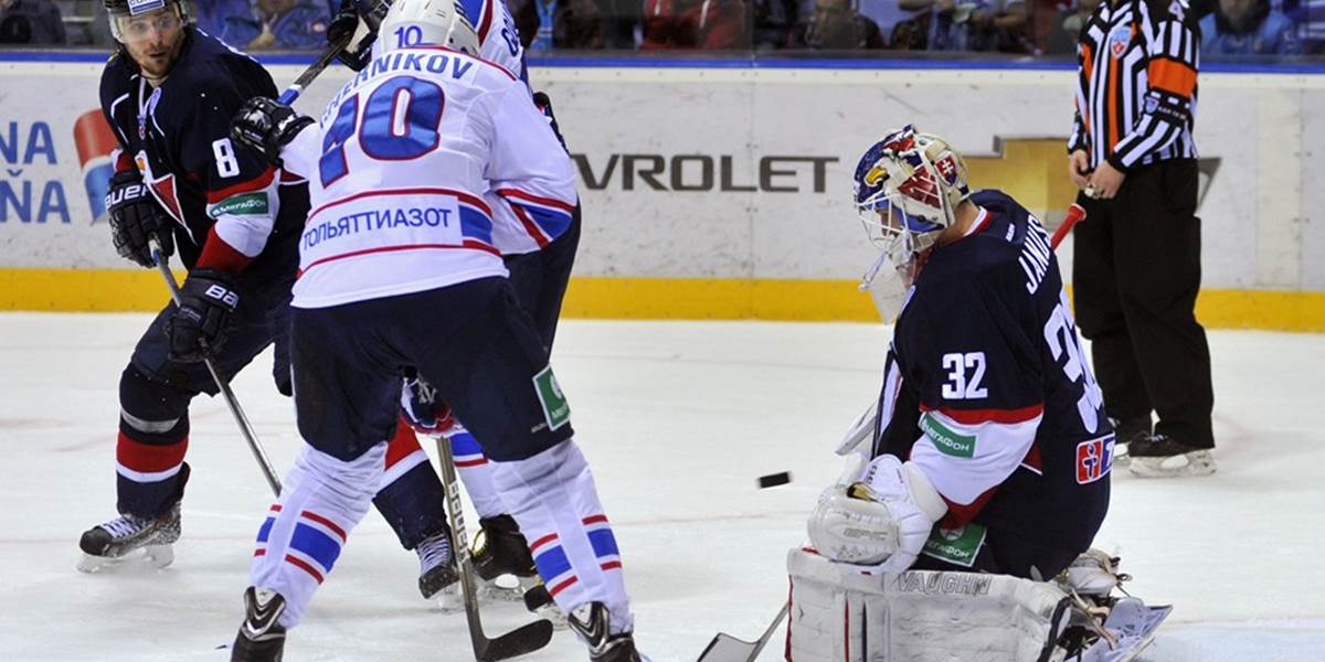 KHL: Slovan prehral s Ladou po samostatných nájazdoch