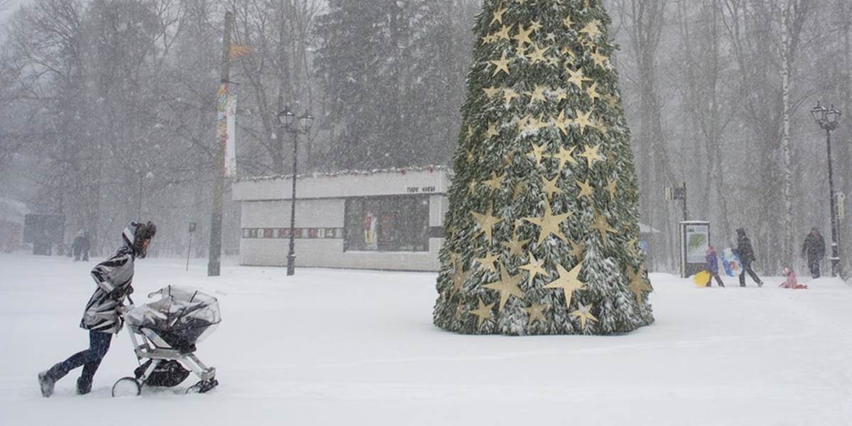 Snehová búrka v Moskve spôsobila meškanie desiatok letov