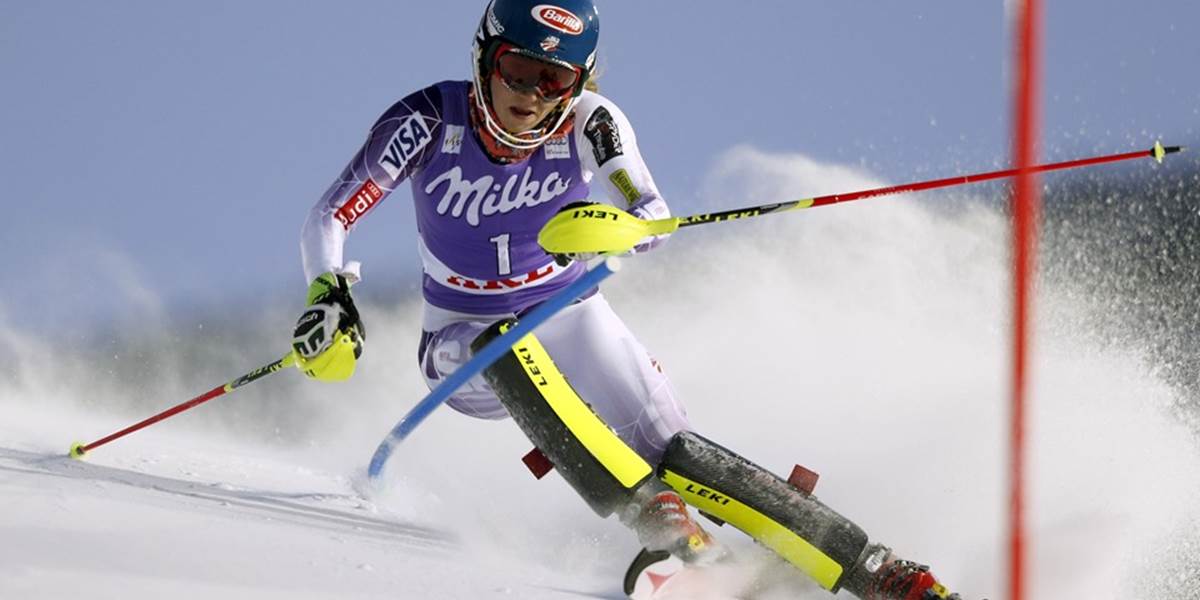 Shiffrinová na čele po 1. kole obrovského slalomu v Kühtai