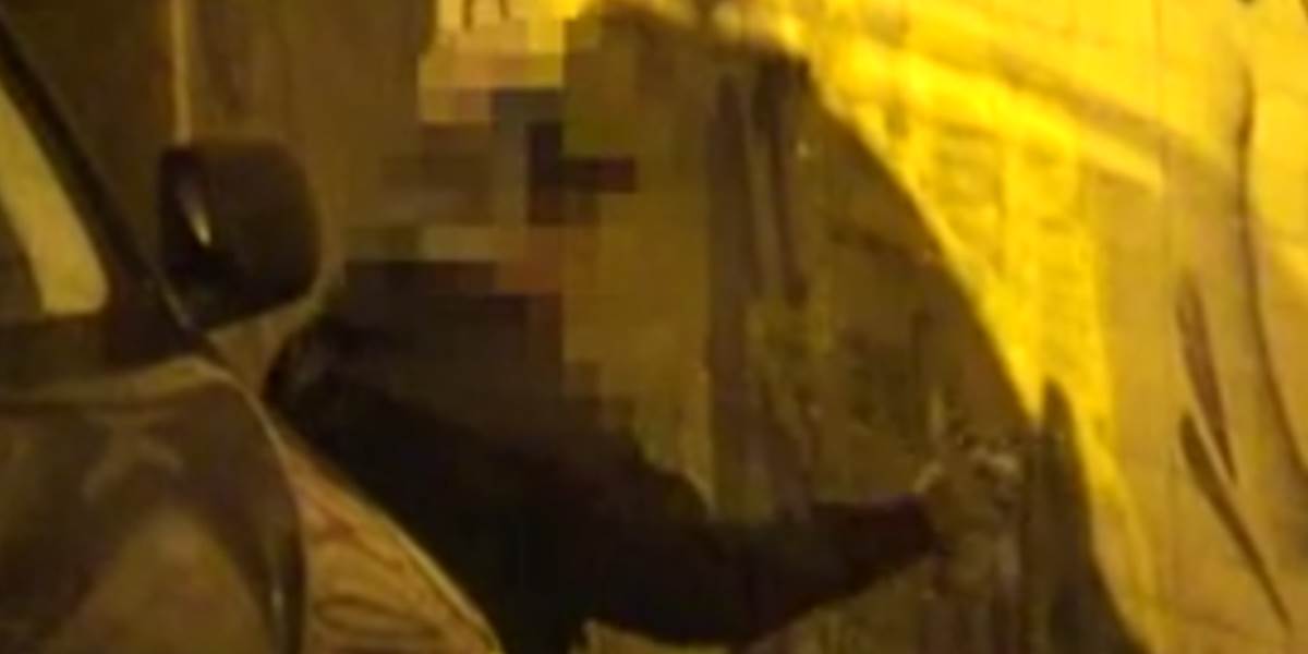 VIDEO Turista z Japonska posprejoval Národné divadlo v Prahe