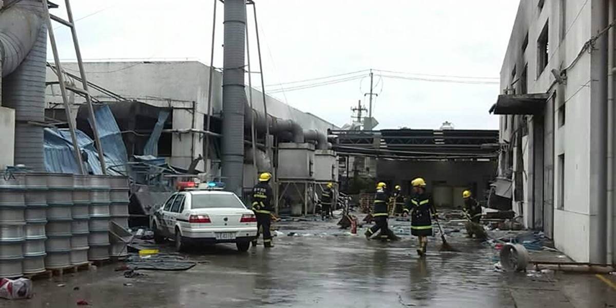 Výbuch v čínskej továrni na automobilové súčiastky má 17 obetí!