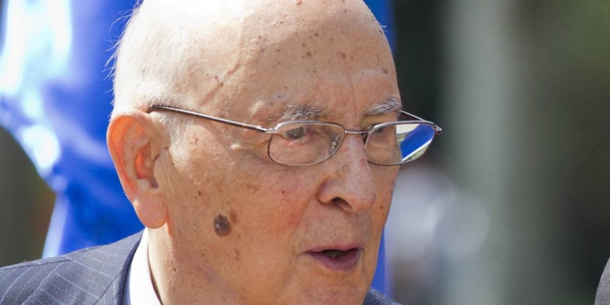 Taliansky prezident Napolitano oznámil, že čoskoro odstúpi