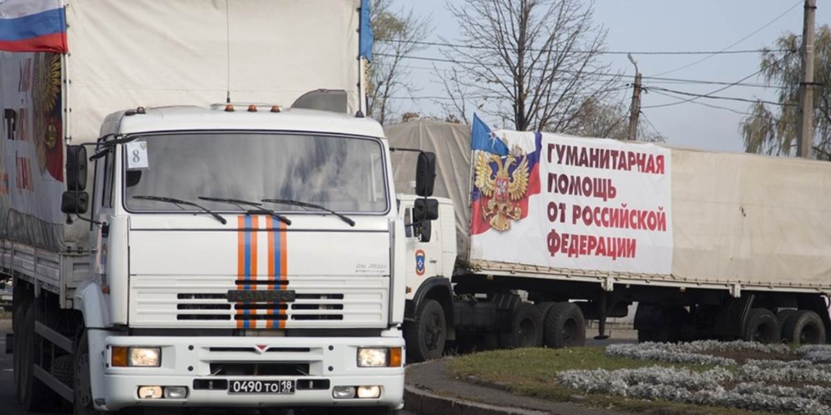 Rusko pripravuje už jedenásty humanitárny konvoj pre Ukrajinu