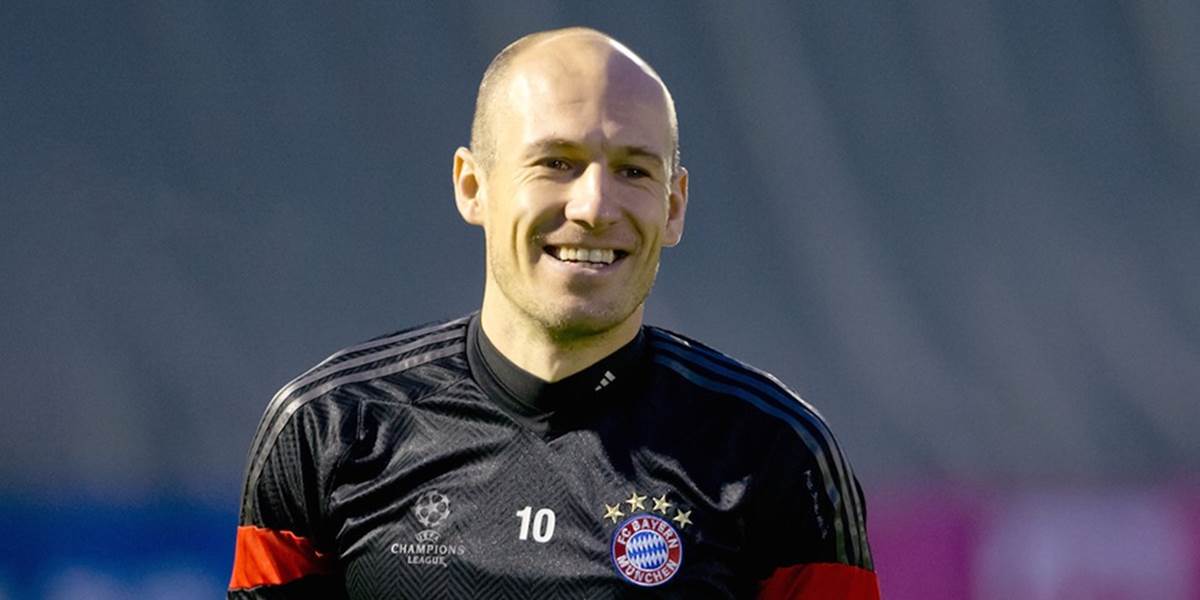 Robben najlepším hráčom prvej polovice Bundesligy