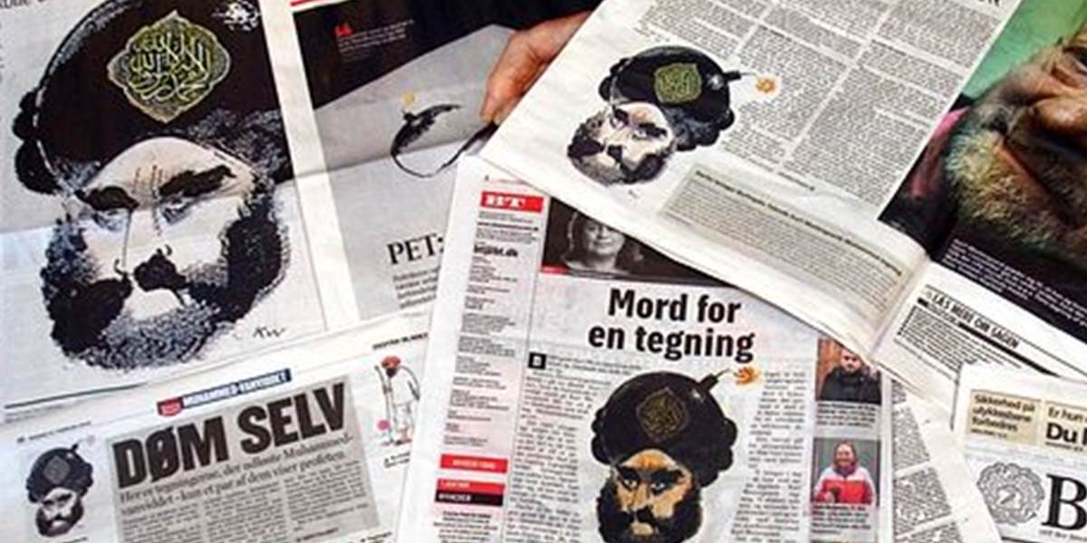 Dánske noviny Jyllands-Posten, čo zverejnili karikatúry Mohameda, zvyšujú bezpečnosť