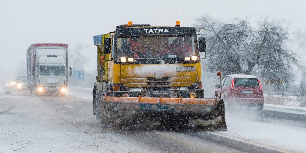 V Prešovskom kraji sneží, cesty sú zjazdné