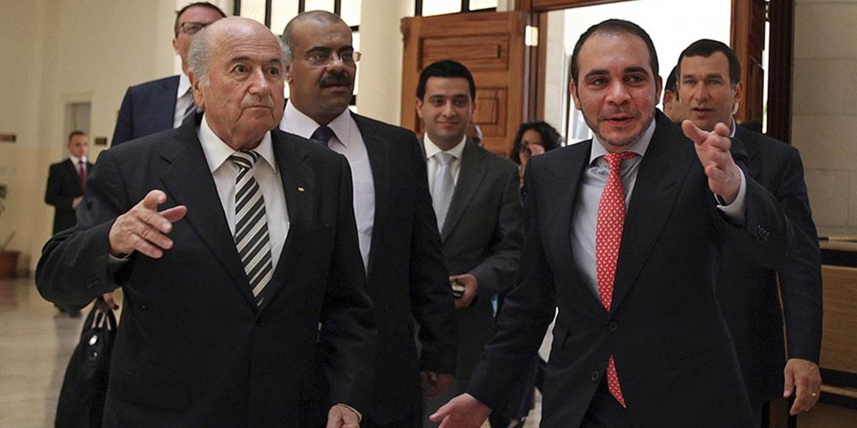 Blatter privítal rozhodnutie jordánskeho princa