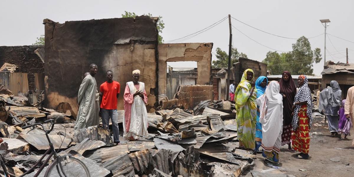 Boko Haram vypálili severné mesto Nigérie, zabili stovky ľudí