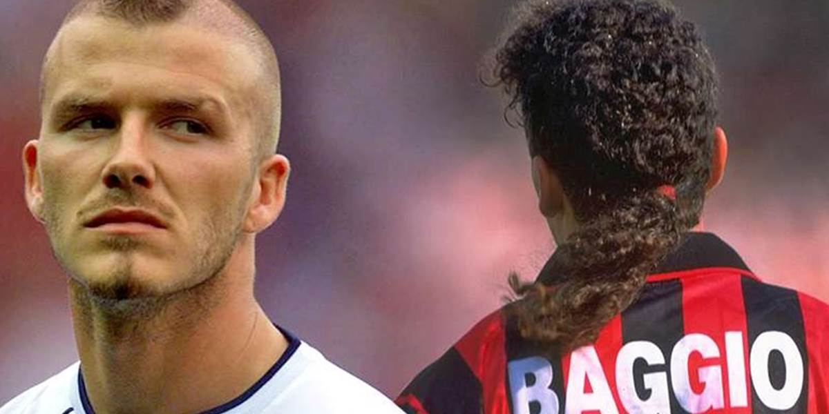 Gullit, Baggio, Beckham: Účesy slávnych futbalistov