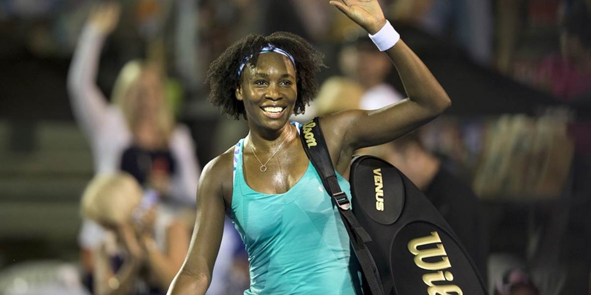 WTA Auckland: Venus Williamsová triumfovala na turnaji