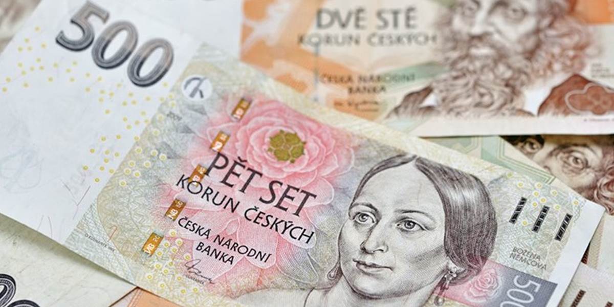 Česká koruna oslabuje, po 9 rokoch sa jej kurz dostal nad 24 CZK/USD