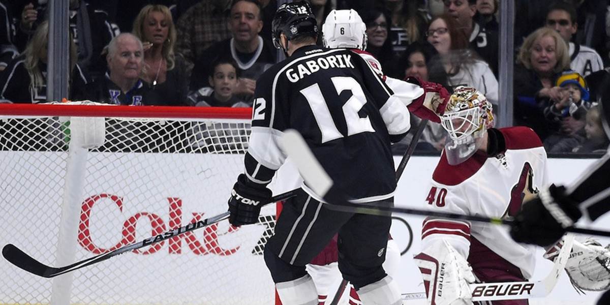 NHL: Gáborík prispel gólom k výhre Los Angeles