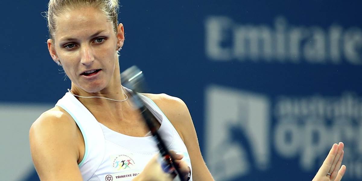 WTA Sydney: Češka Karolína Plíšková s 15 esami vrátane 4 v rade v zlatom geme