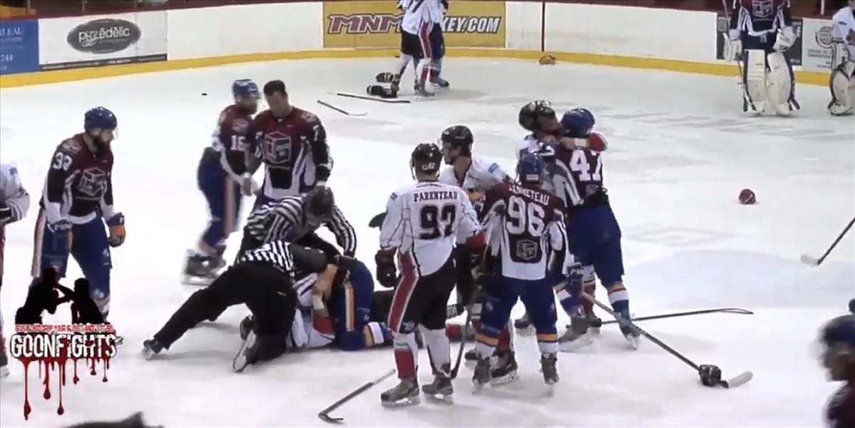 VIDEO V Kanade sa hráči pobili pred zápasom, Kolník bol hviezdou