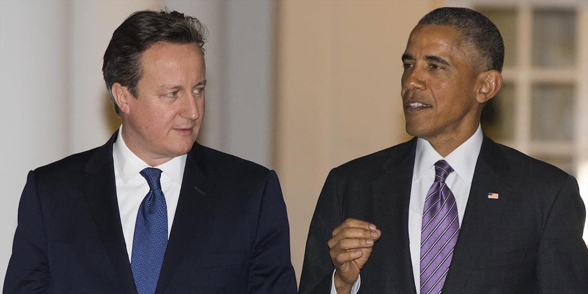 Obama prijal v Bielom dome Davida Camerona