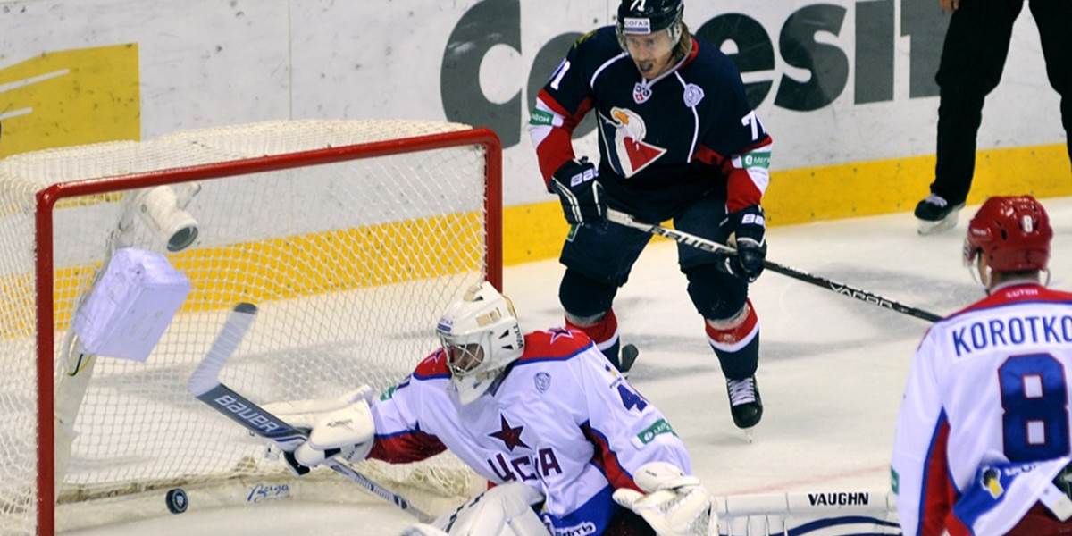 KHL: CSKA Moskva s istotou miestenky v play-off