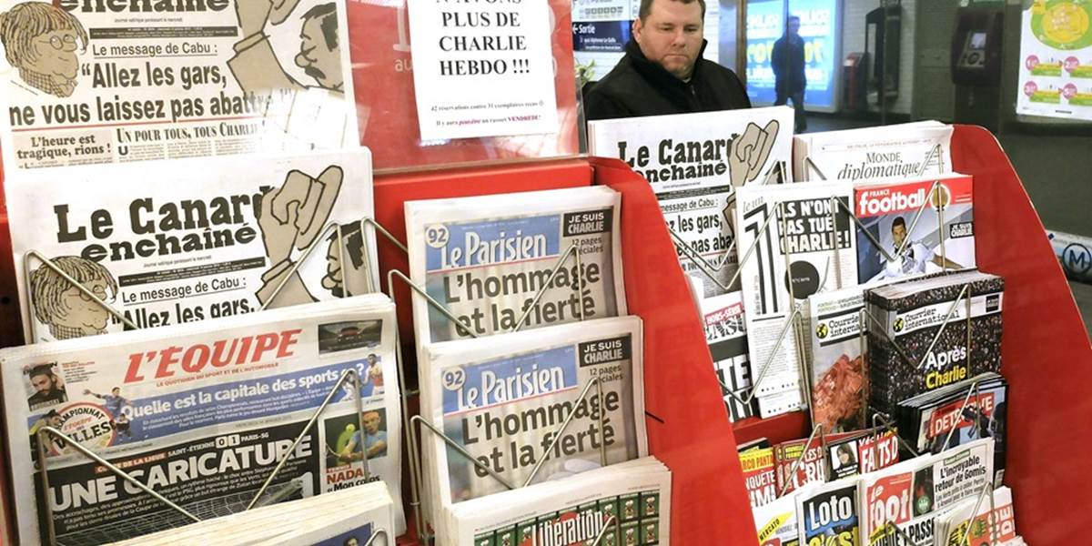 Webové stránky viacerých celoštátnych periodík vo Francúzsku sú nedostupné