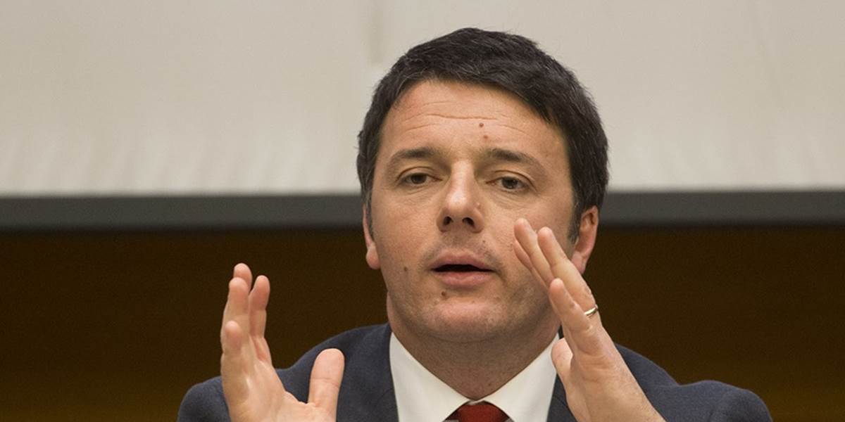 Taliansky premiér Renzi: Urobíme maximum, aby sa neopakoval apríl 2013